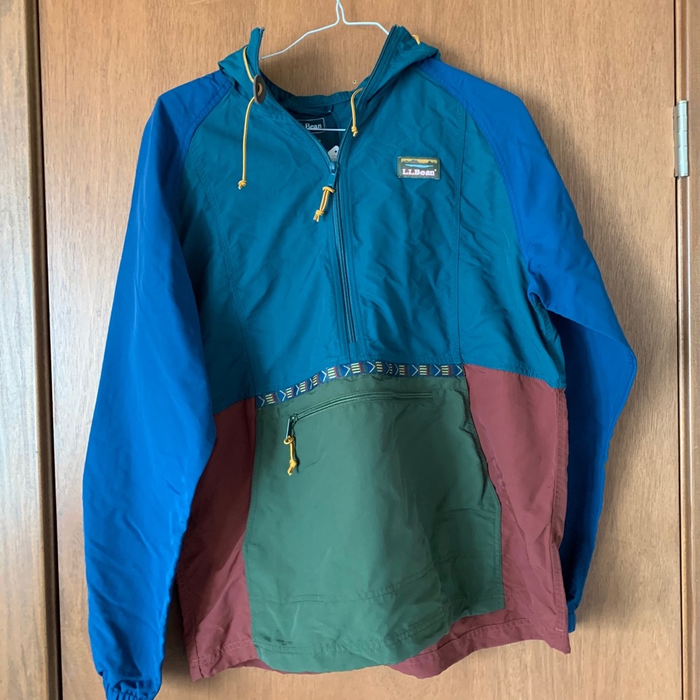 L.L.Bean Multi-Color Mountain Classic Anorak